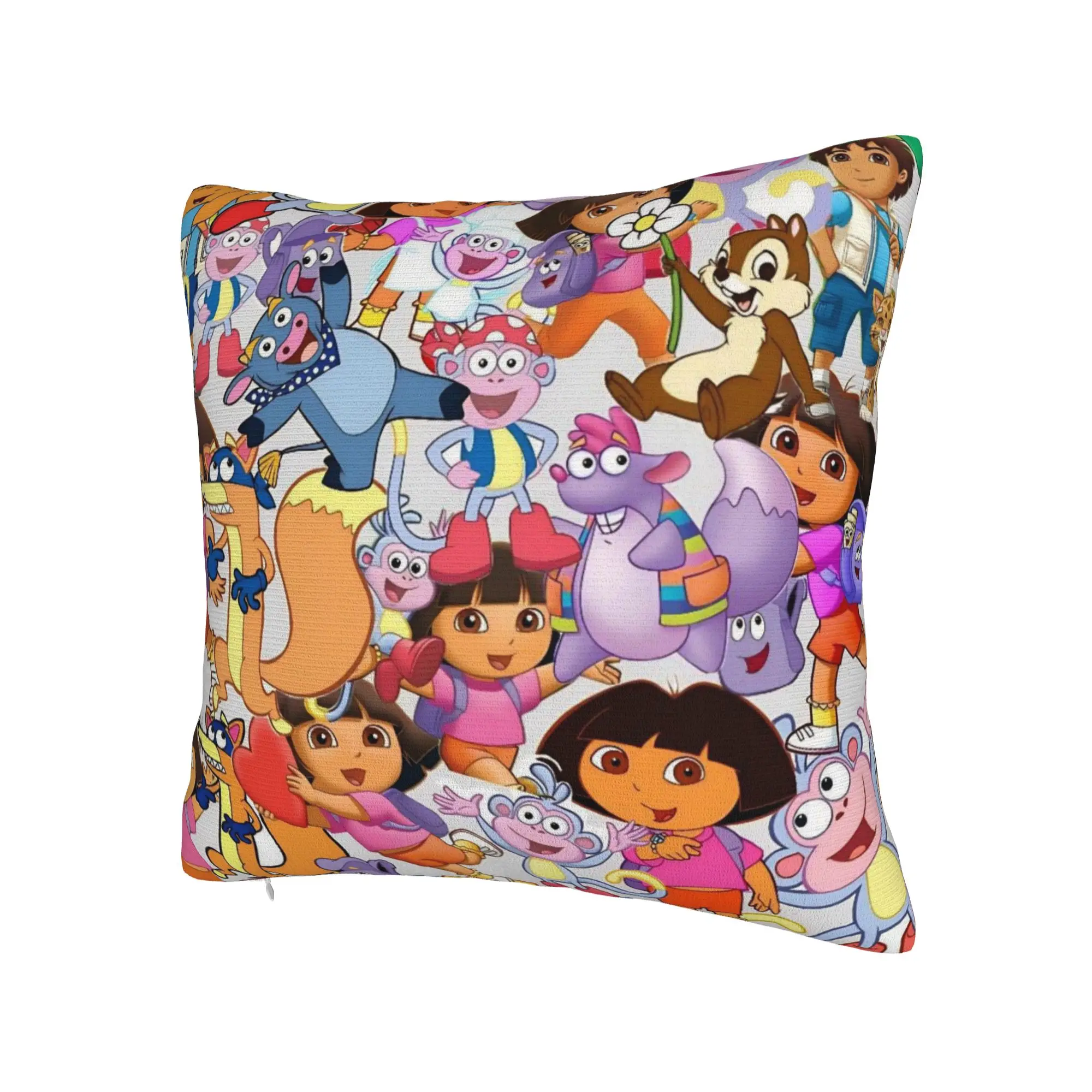 Decorative Pillow Covers D-Doras The Explorers Product Home  Pillow Case Cover Square Multi-Size