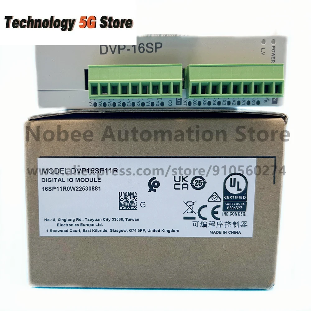 

DVP PLC Extension Module DVP16SP11T DVP16SP11R