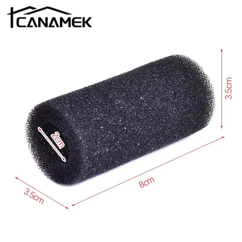 5pcs Aquarium Pre Filter Sponge Fish Tank Inflow Inlet Filter Foam Roll For Prevent Small Fish Shrimp Being Sucked Filter Barrel