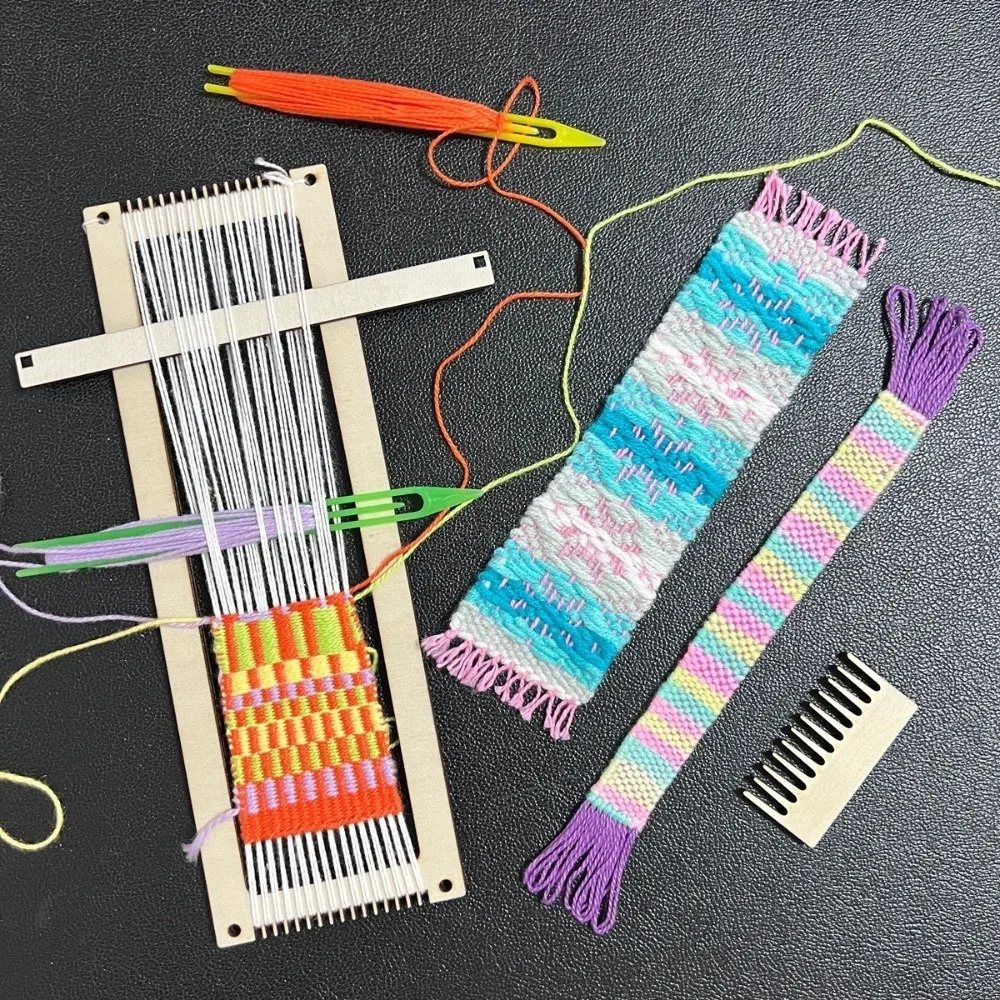Wooden Mini Loom Machine Small - đánh giá và giá Loom Weaving Frame