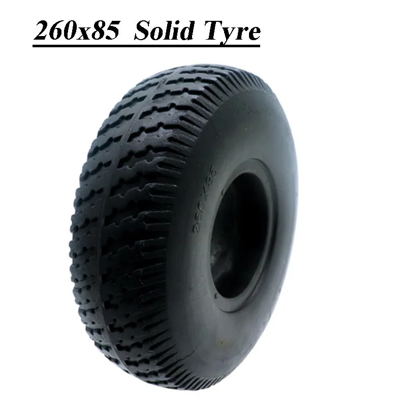 High-quality 260x85 Solid Tire Universal Tyre For Electric Wheelchair Scooter Explosion Proof