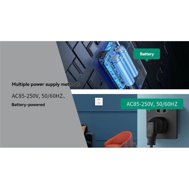 B04C-termostato Wifi inteligente Tuya con batería para caldera de gas funciona con Alexa y Google Home