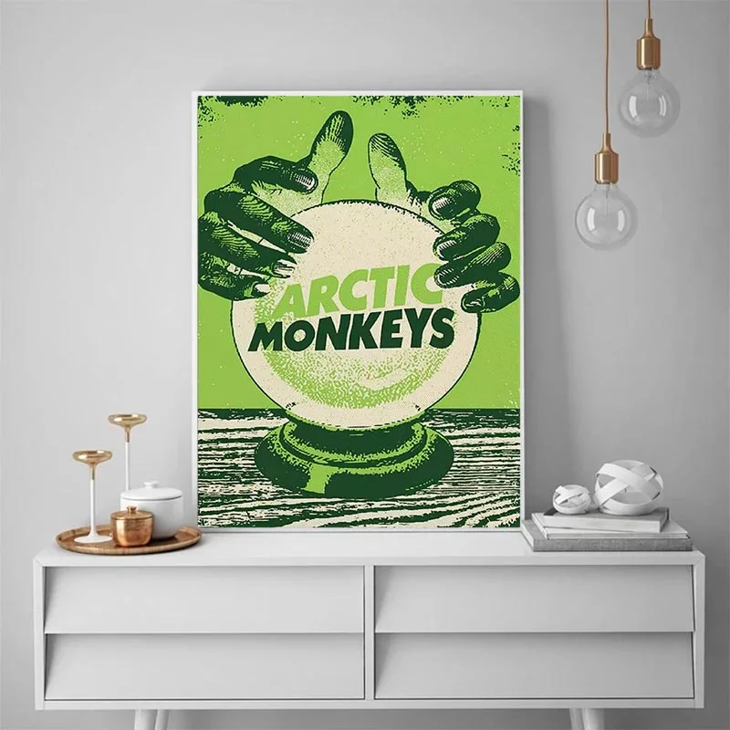 Arctic Monkeys Music Album Poster AM Favourite Worst Nightmare Album Canvas Painting HD Print Wall Picture Art Living Home Decor