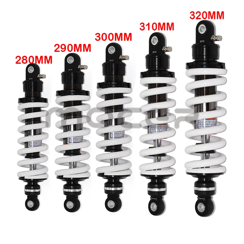 

Dirt Bike Rear Shock Absorber Rebound Damping Adjustable 280/290/300/310/320mm For Atv Quad Apollo Xmotos KLX110 CRF50 CRF70