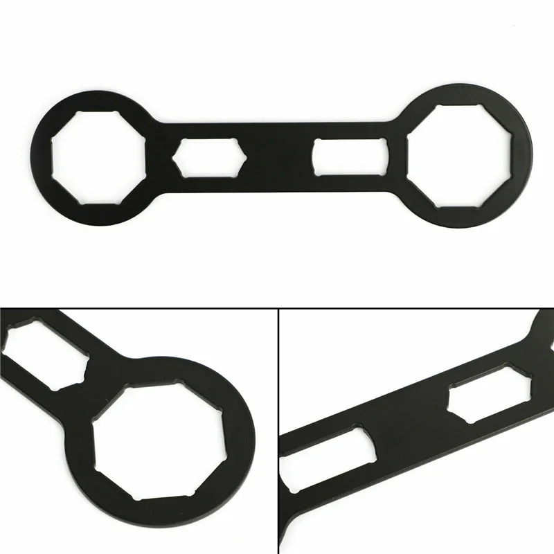 Hot Selling-2X Motorcycle 46/50Mm Fork Cap Wrench Tool Front Shock Absorber Remove Wrench For Honda Suzuki,2X Motorcycle 46/50Mm