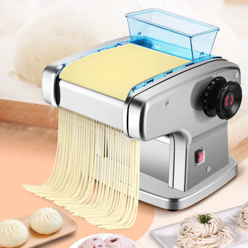 Electric Pasta Maker Machine Stainless Steel Spaghetti Noodle Maker Kitchen Appliance Dumpling Dough Pressing Tool