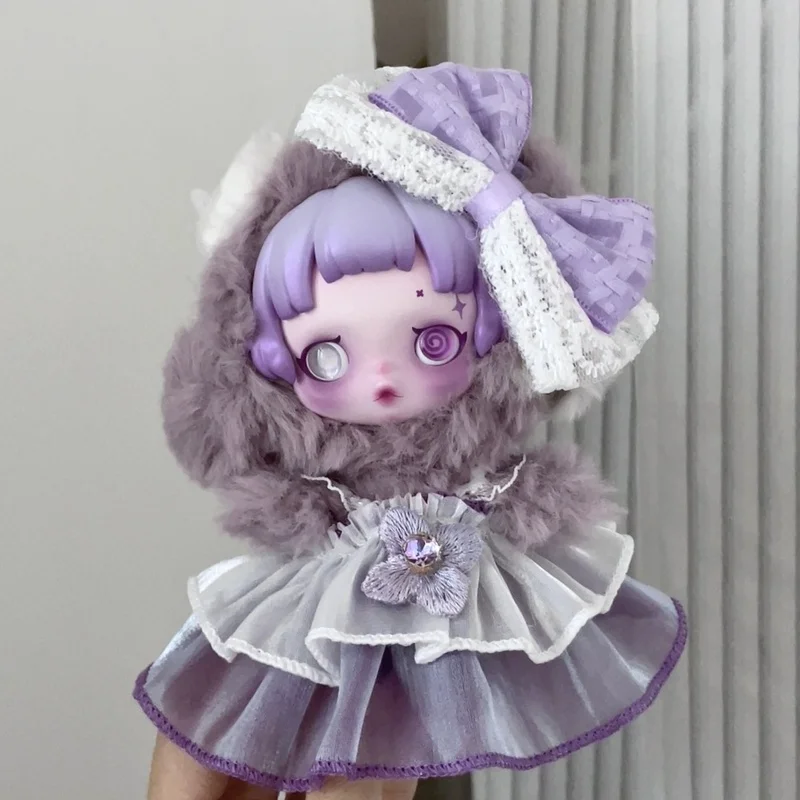 New Handmade Doll Clothes For Sp Sleepless Theater Gluttonous Ghost Clothes Light Weaving Garden 10cmdoll Hang Diy Clothes Set