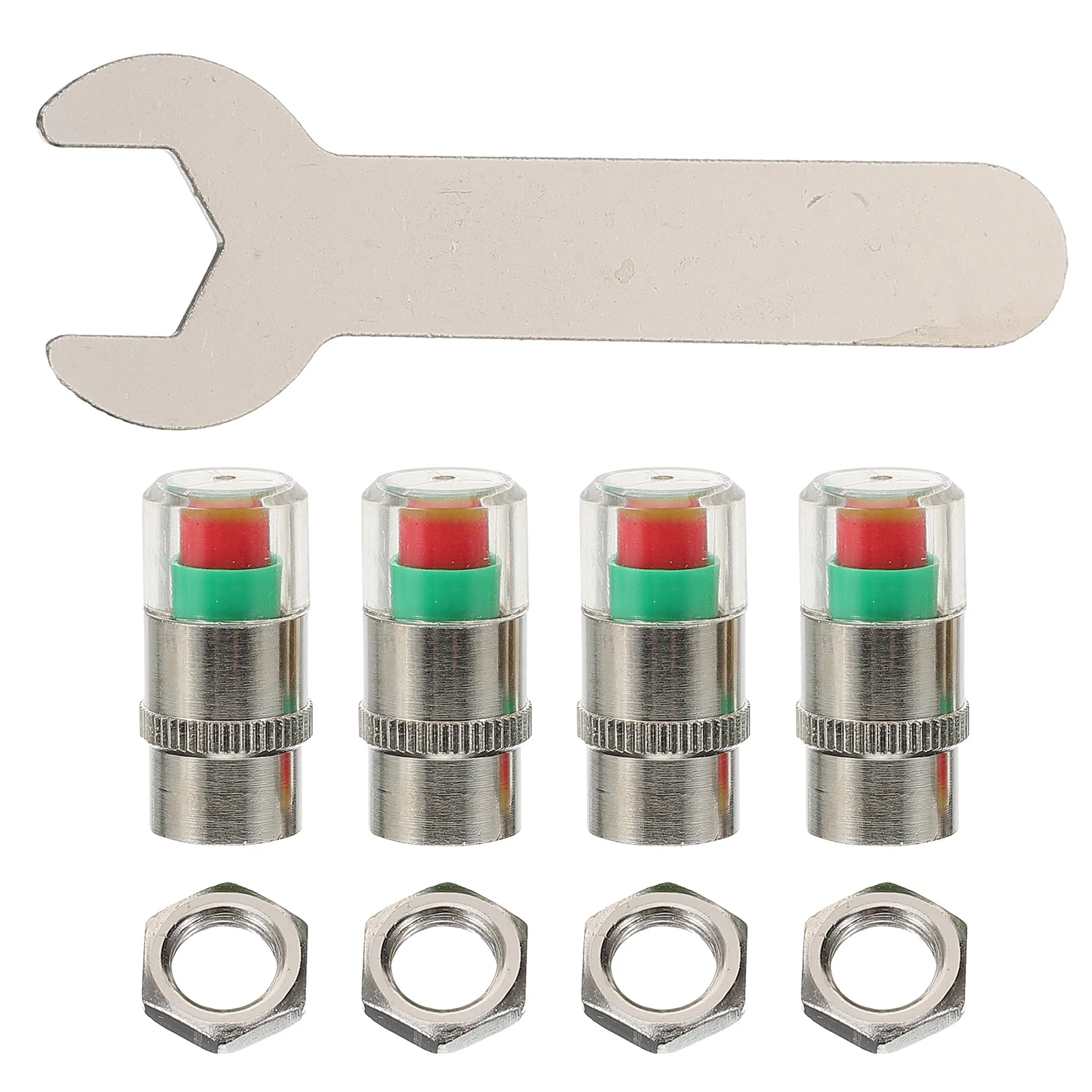 

Tire Pressure Monitoring Cap Tyre Dust Caps Valve Covers Valves Stem Accessories For