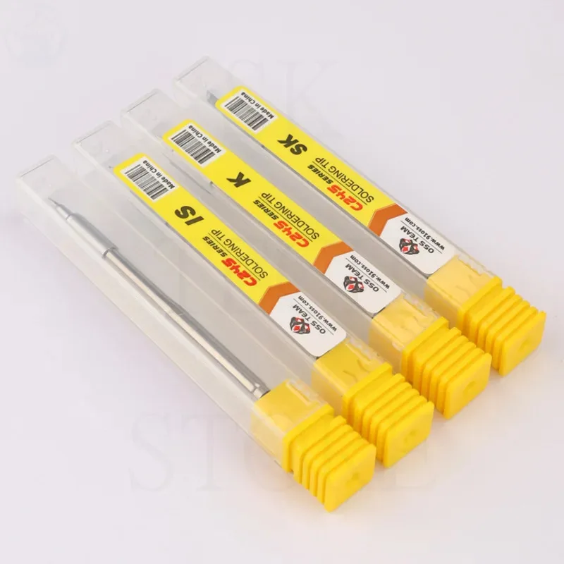 납땜 인두 교체 프레스 온 팁 용 OSS 팀 C245 팁 용접 장비 도구 C245-I IS K SK 납땜으로 Cautin Sting