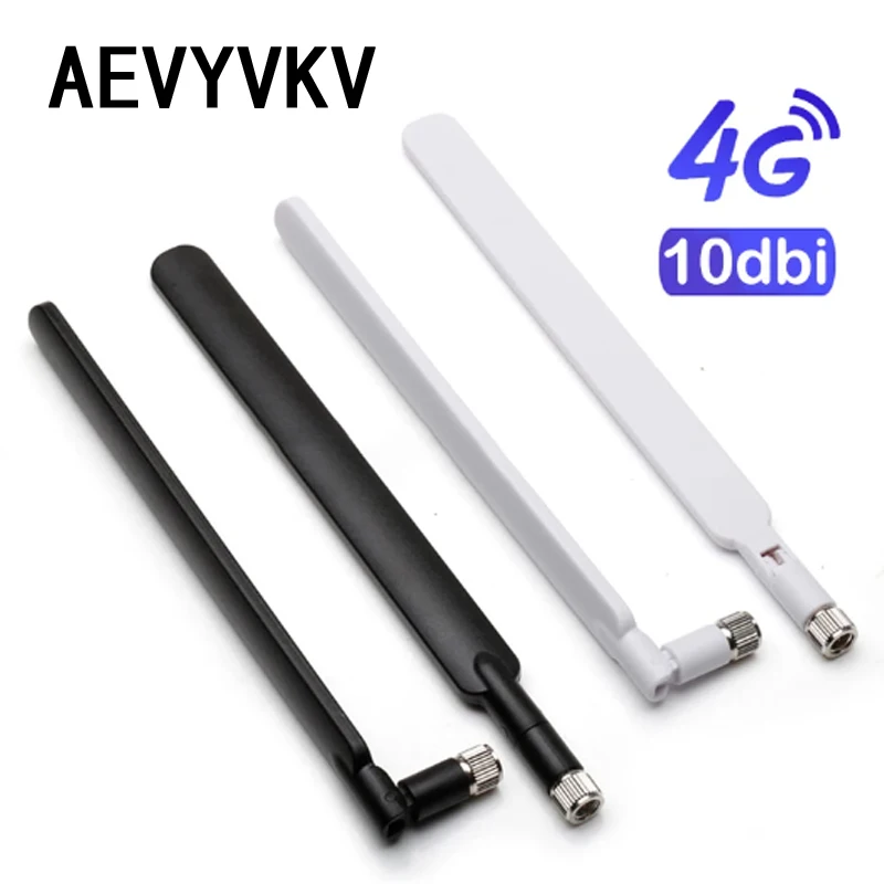 4G Antenna 10dBi SMA Male 700-2700MHz for LTE Router External Wifi Aerial for Huawei B593 E5186 B315 B310 B880 B890