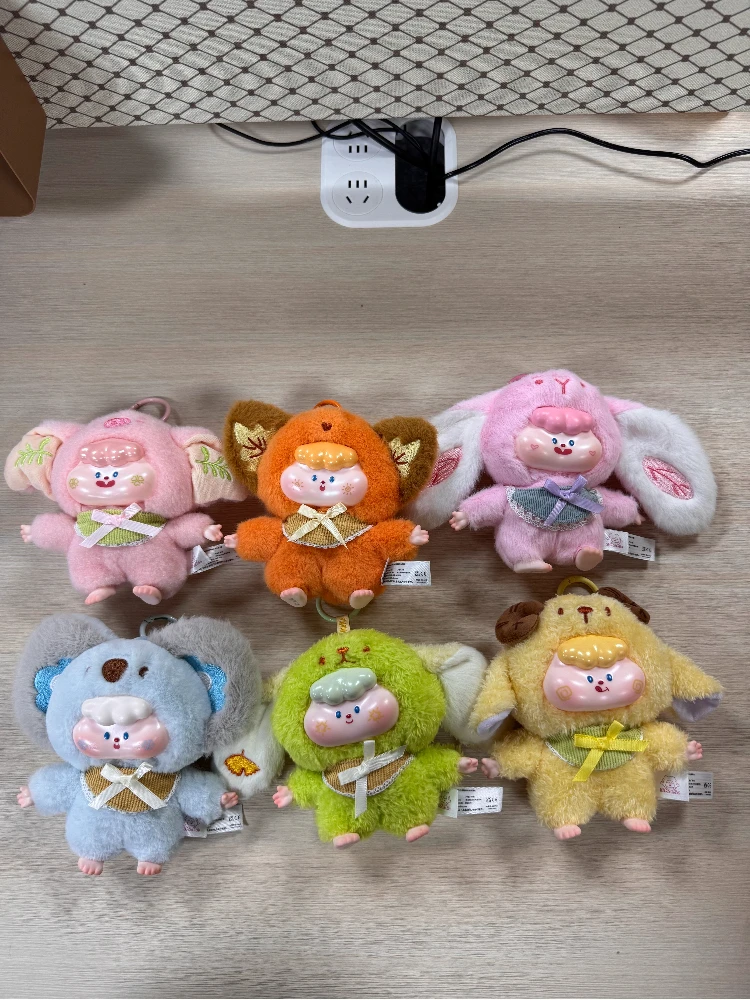 

Волшебная серия Four Seasons Song, трендовая виниловая кукла, глухая коробка, подлинная 6 шт., плюшевая игрушка, сумка, подвеска, декоративная коллекционная для девочек