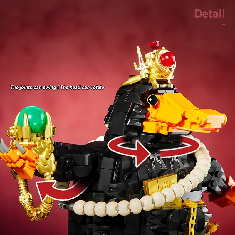 1148 قطعة MOC الإبداع الحيوان ماجيك نيفلر اللبنات الطوب تجميع نموذج لتقوم بها بنفسك لعب للأطفال هدية عيد ميلاد مجموعة