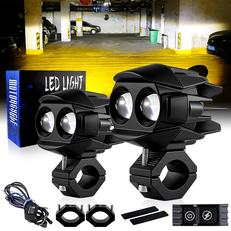 

1 Set Motorcycle Headlight Head Light Lamp For BMW R1200GS F850GS F750GS Universal Headlamp For Suzuki DL 650 V-Strom 2004-2010