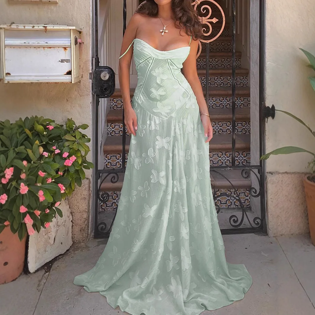 

Spice girl sexy lace perspective suspender slim fit pure desire dress fashion simple temperament elegant versatile high-end reso