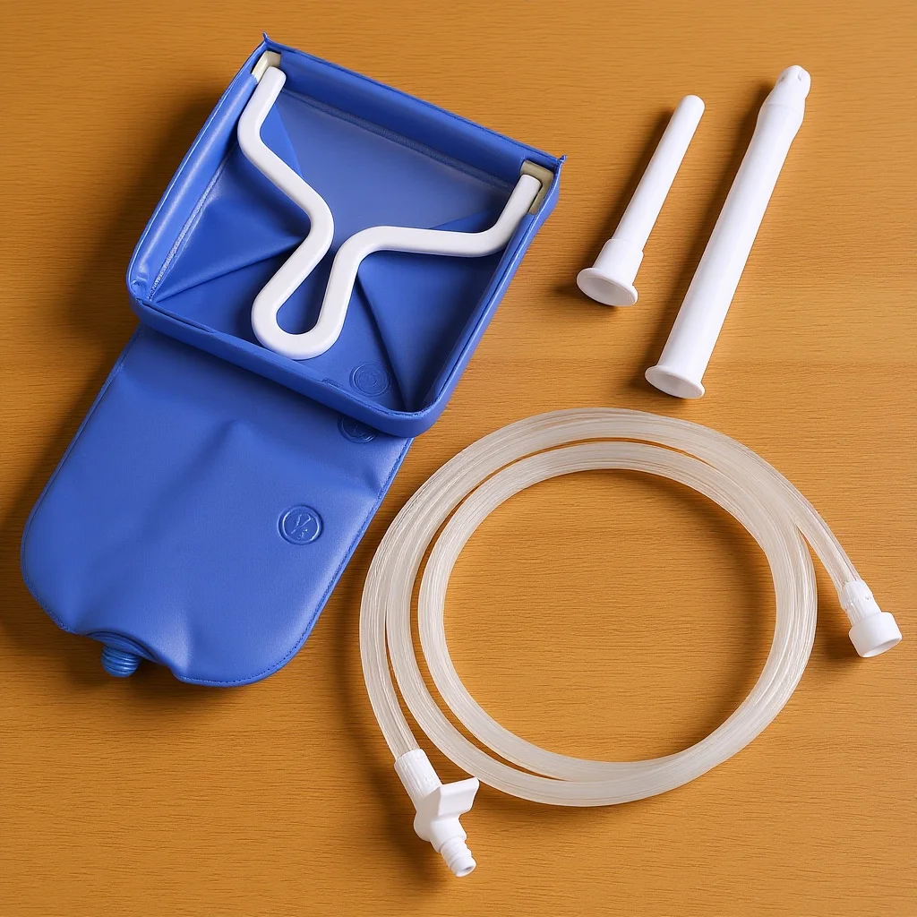 

Reusable Odorless Bpa Free Medical Grade Silicone for Digestive Health Flatulence Bloating Relief Flexible Blue