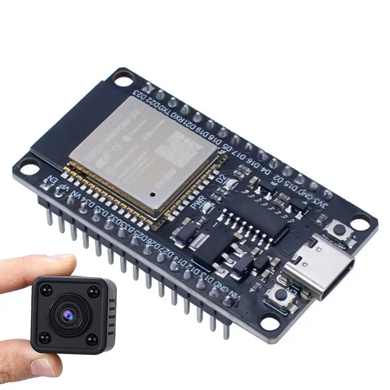 Esp32 Development Board 2.4GHz Dual-Mode Microcontroller Processor Electronic Accessories for WiFi Solutions WiFi Mini-cameras