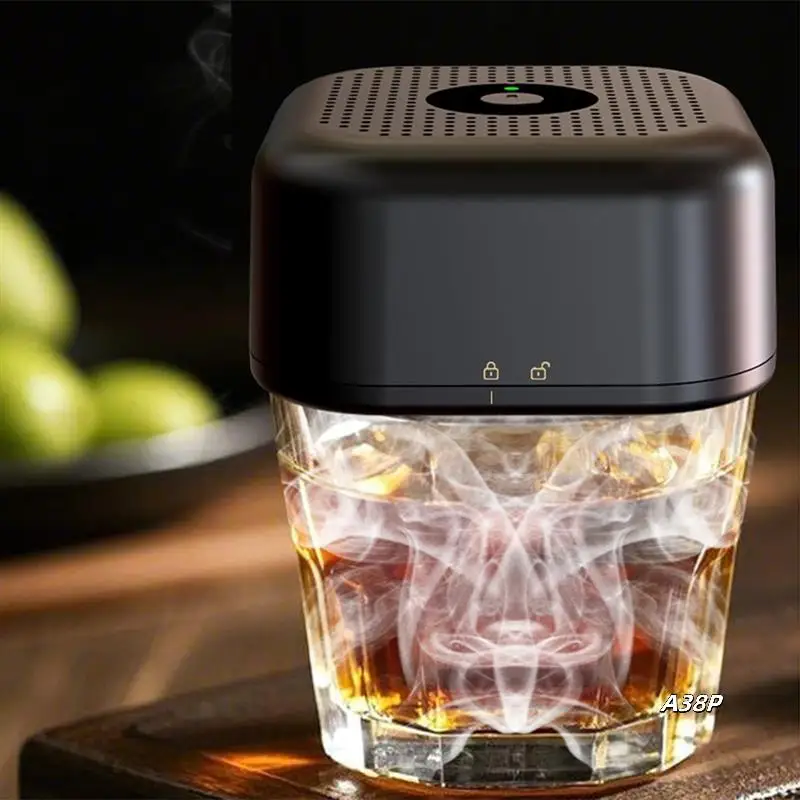 

Bartending Combination Smoke Maker Cooking Whiskey Electric Smoker Set Electric Whiskey Smoker Kit