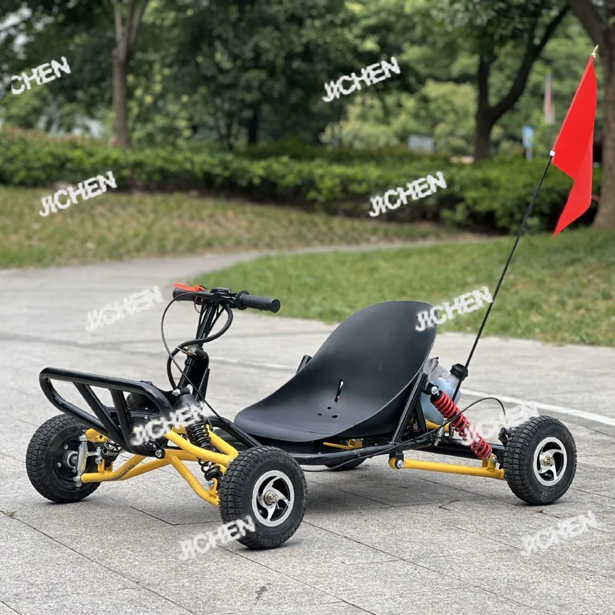 

XCJ Kart Четырехколесный топливный пляж для взрослых может сидеть Открытый дрифт-автомобиль Вездеход Внедорожный картинг