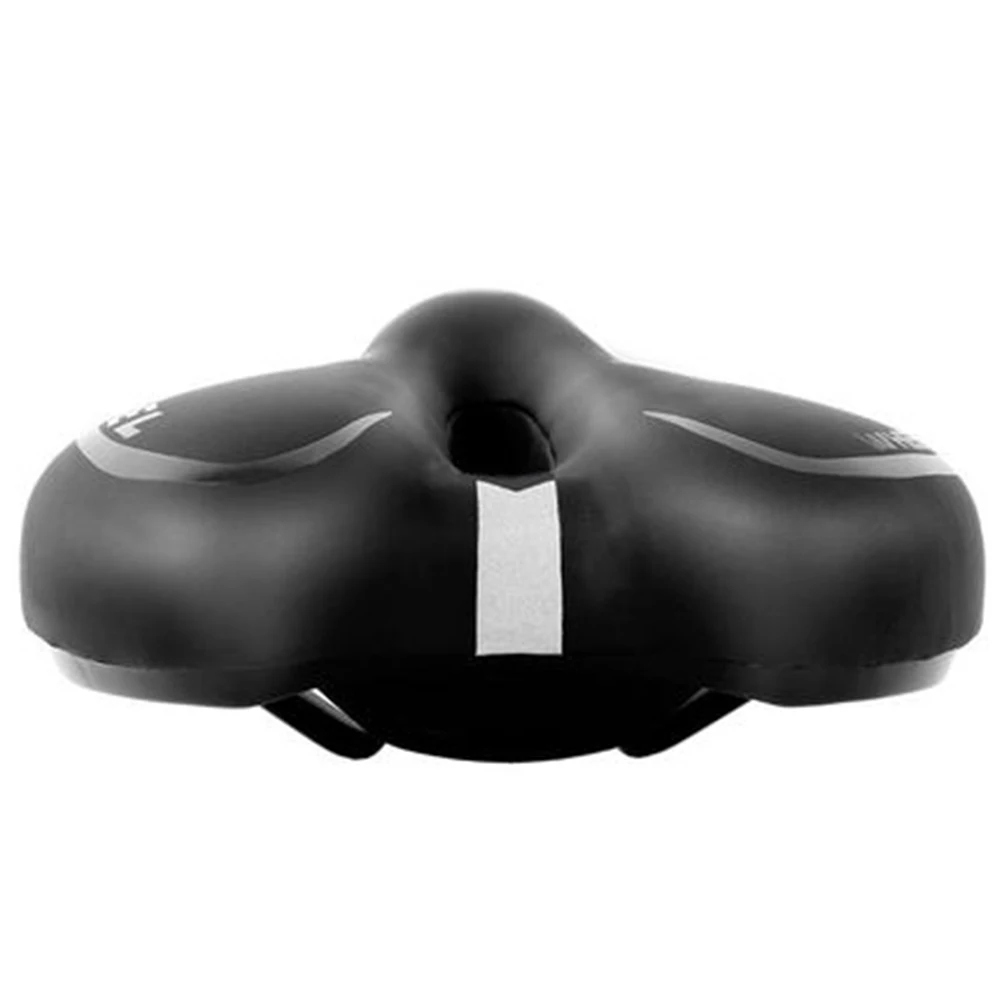 

1pc Comfortable Durable For Mountain Bike Silicone Saddle Road Silicone Saddle For Bike Folding Bikes Black