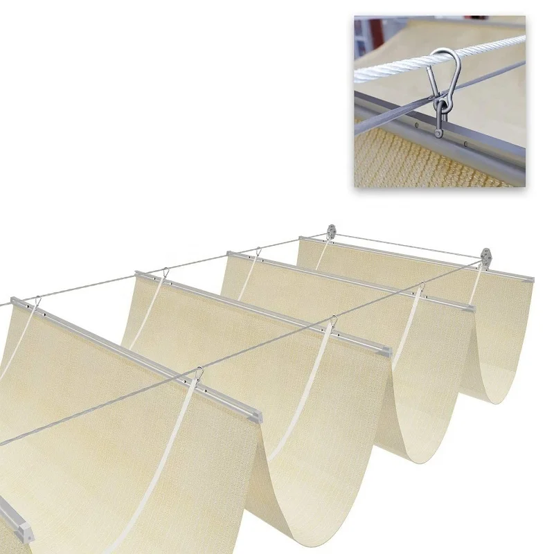 Wave shade shade sail garden terrace shade net