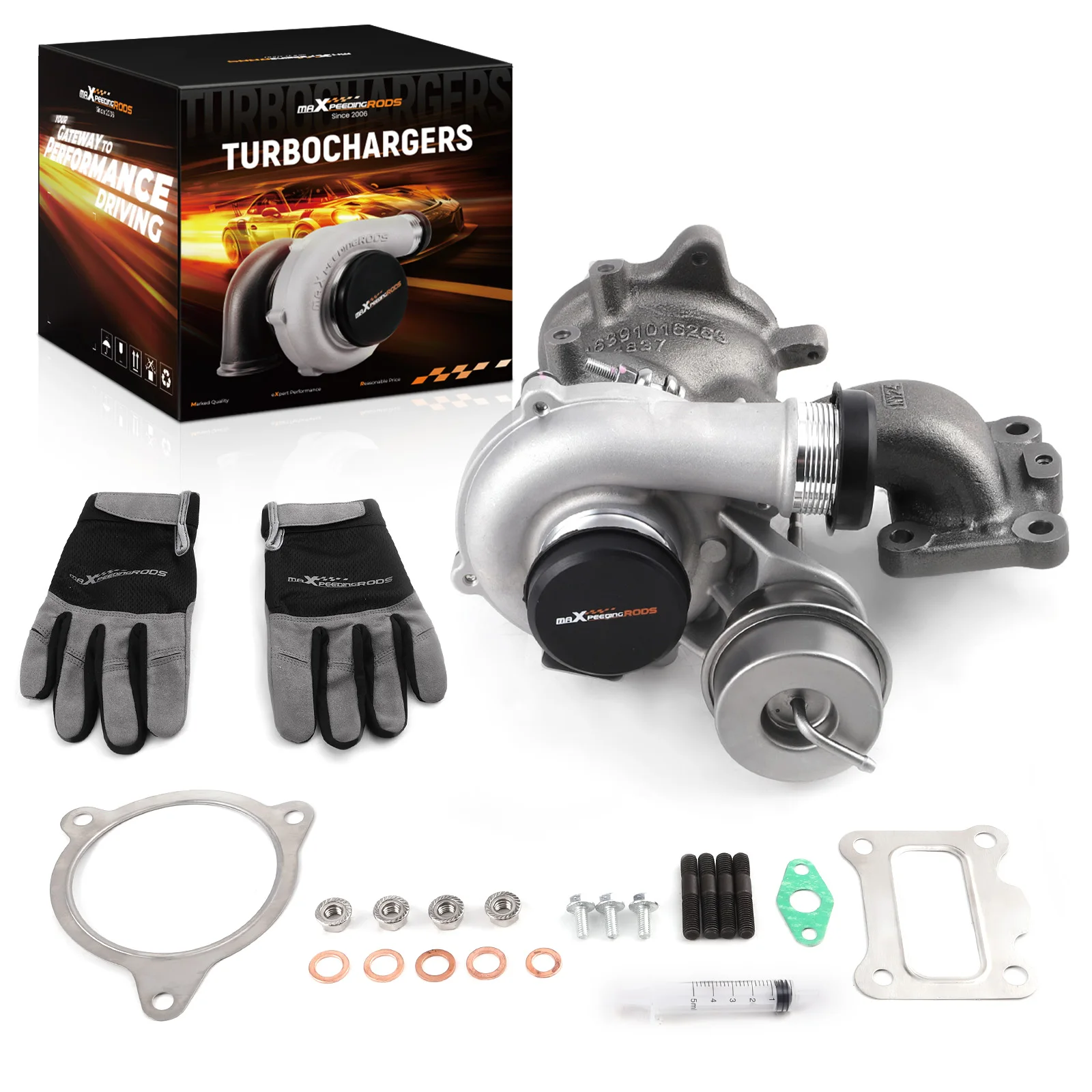 アップグレードされたビレットターボ フォードフュージョン L4 1.5L ターボチャージャー付き 2014 2015-2020 B0BG