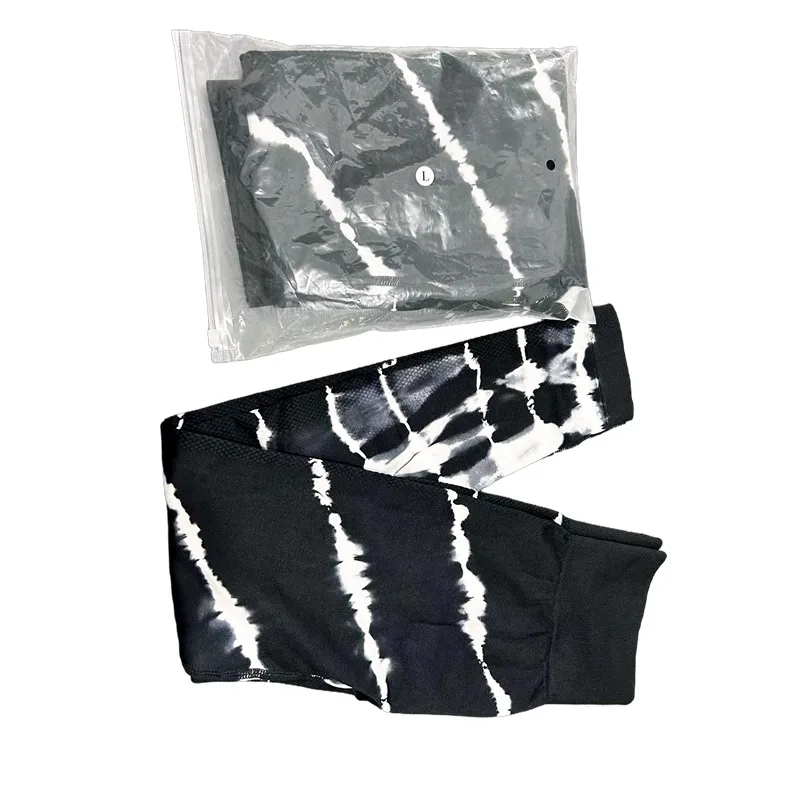 Leggings Tie dye sin costuras para mujer, mallas de cintura alta para Yoga, gimnasio, entrenamiento, realce de glúteos, pantalones deportivos para trotar