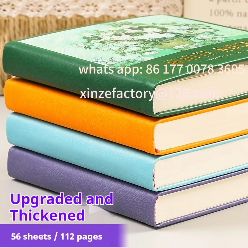 Cuaderno de bocetos portátil personalizable, cuaderno para colorear para adultos, ilustración dibujada a mano, diario, pequeño libro en blanco, pintura de acuarela