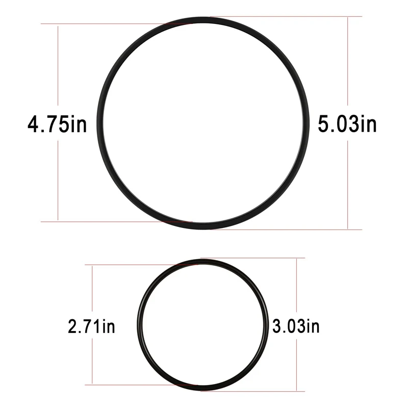 O-Ring Kit for Dometic S Series and T Series 385310151 (2pcs)