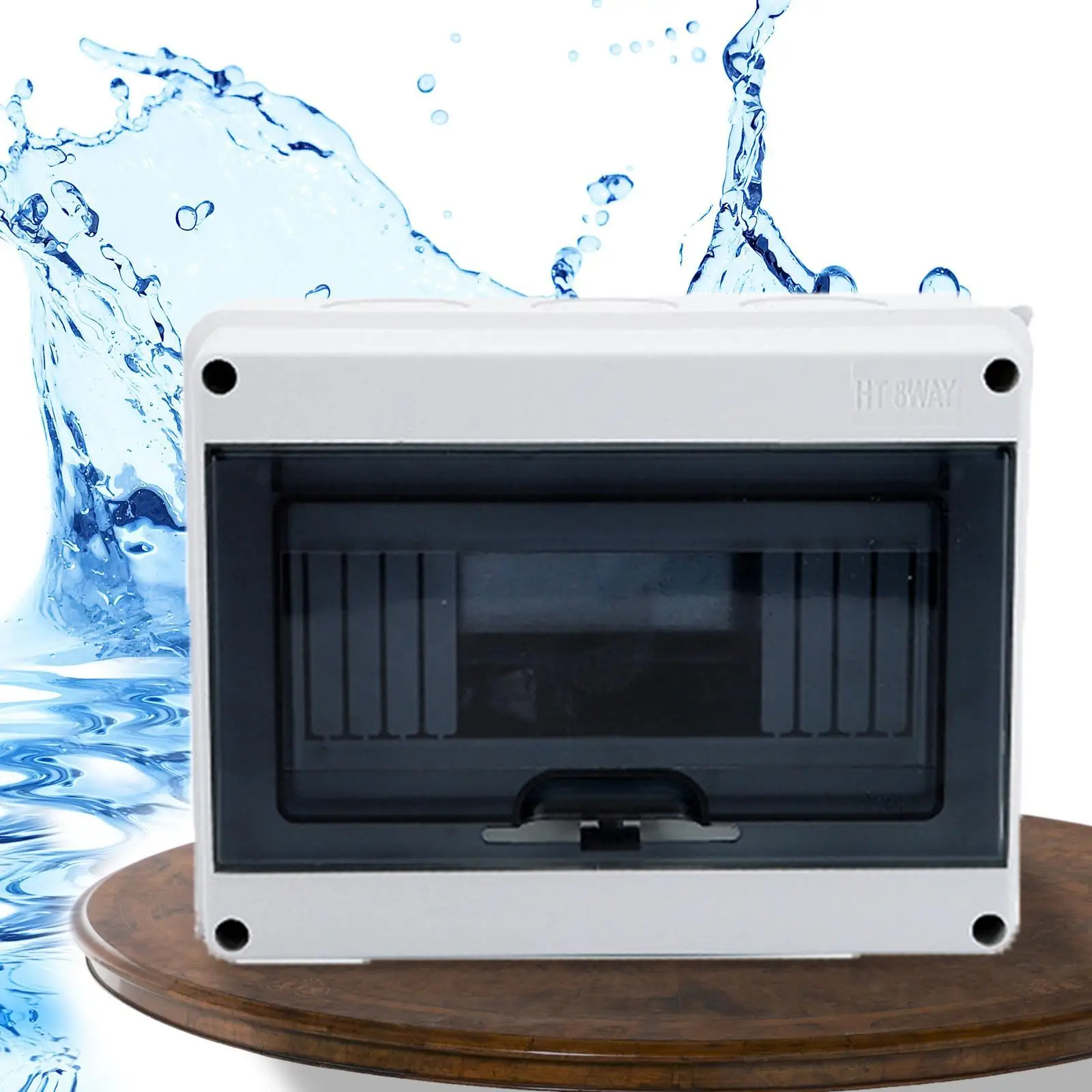 IP66 Waterproof Electrical Distribution Enclosure Outdoor Panel Box 5 Way