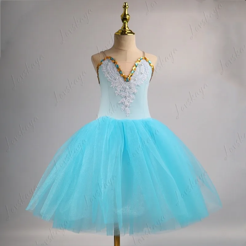 

Мятно-зеленая пачка для девочек, газовая юбка-пачка на подтяжках, детская одежда для танцев Cygnet