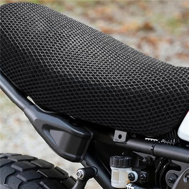 

Dependable-Motorcycle Anti-Slip 3D Mesh Fabric Seat Cover Breathable Waterproof Cushion For Yamaha XSR700 XSR 700 Legacy Spare P