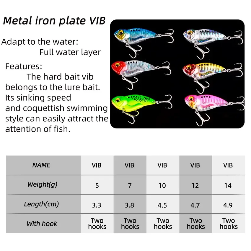 VIB Metal Cicada – Señuelo vibratorio - imagen 3