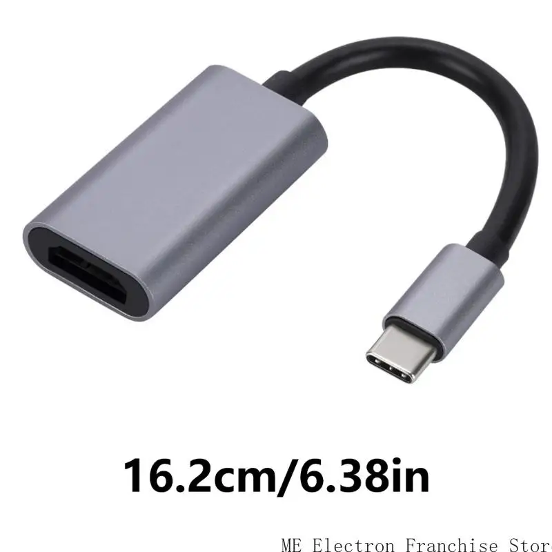 Adaptador T5ea Tipo C para HDTV 4K USB C Male para HDTV Conversores femininos 4K@30Hz