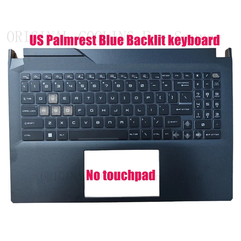 R+  FOR US Palmrest Backlit keyboard for MSI Cyborg 15 A12VEK/A13UDXK/A13UCXK(MS-15K1)