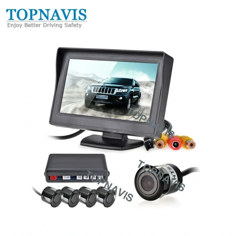 

Waterproof Car 4.3 Inch Video Reverse / Backup Parking Sensor