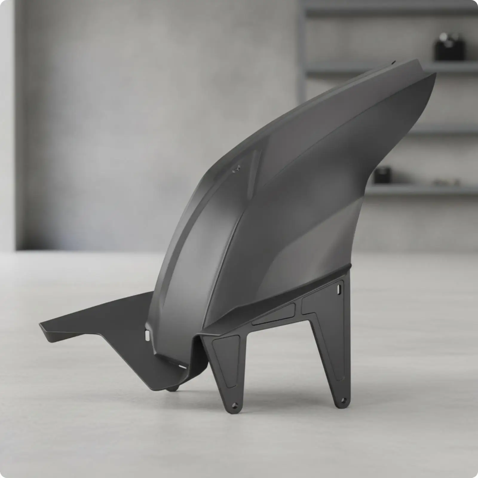SYM Maxsym TL500 TL508 Rear Mudguard Motorcycle Black Plastic Fender Extension Splash Guard for Wet Road Commuting Touring Use