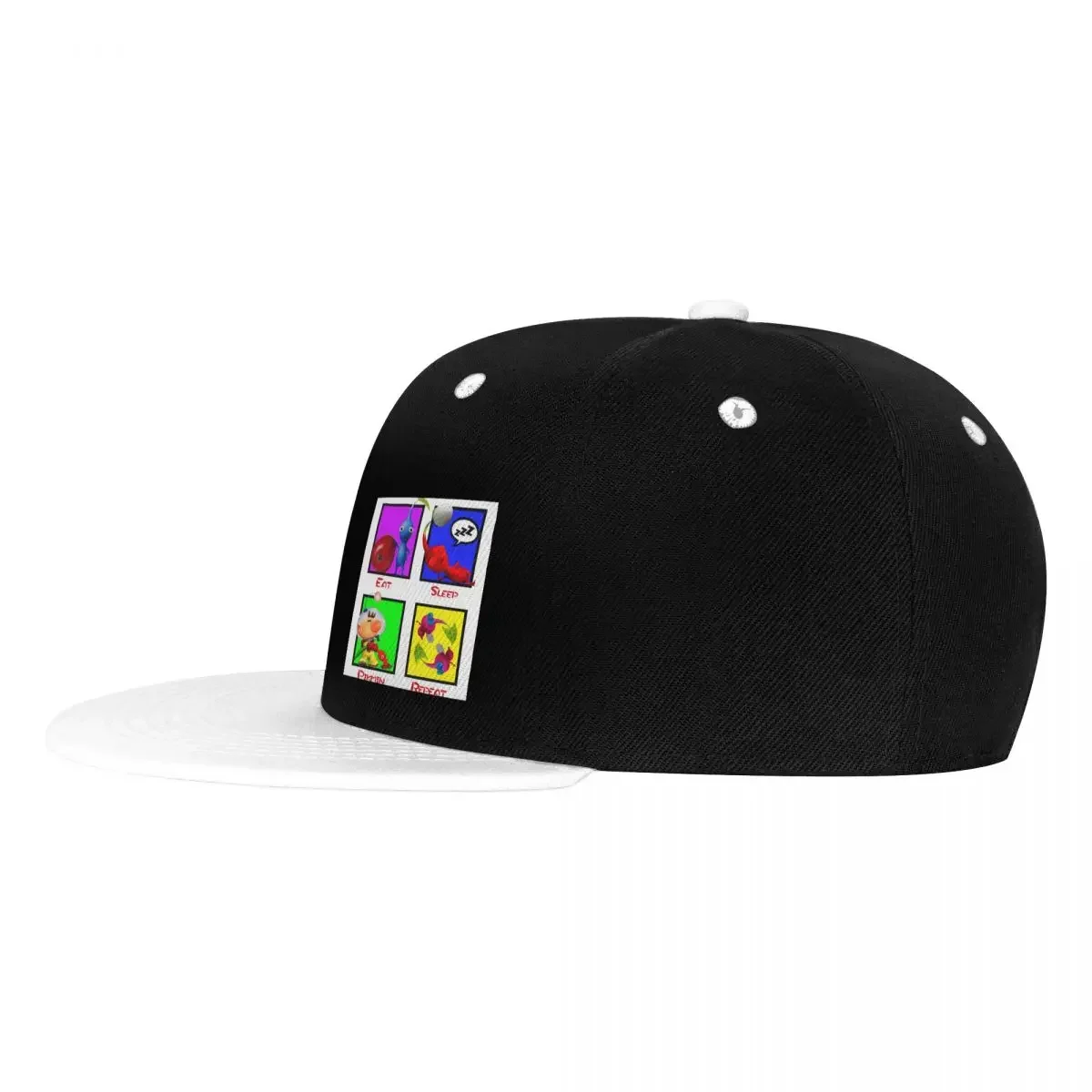 Eat Sleep Pikmin Repeat Cap Fashion Casual Baseball Caps Adjustable Hat Hip Hop Summer Unisex Baseball Hats