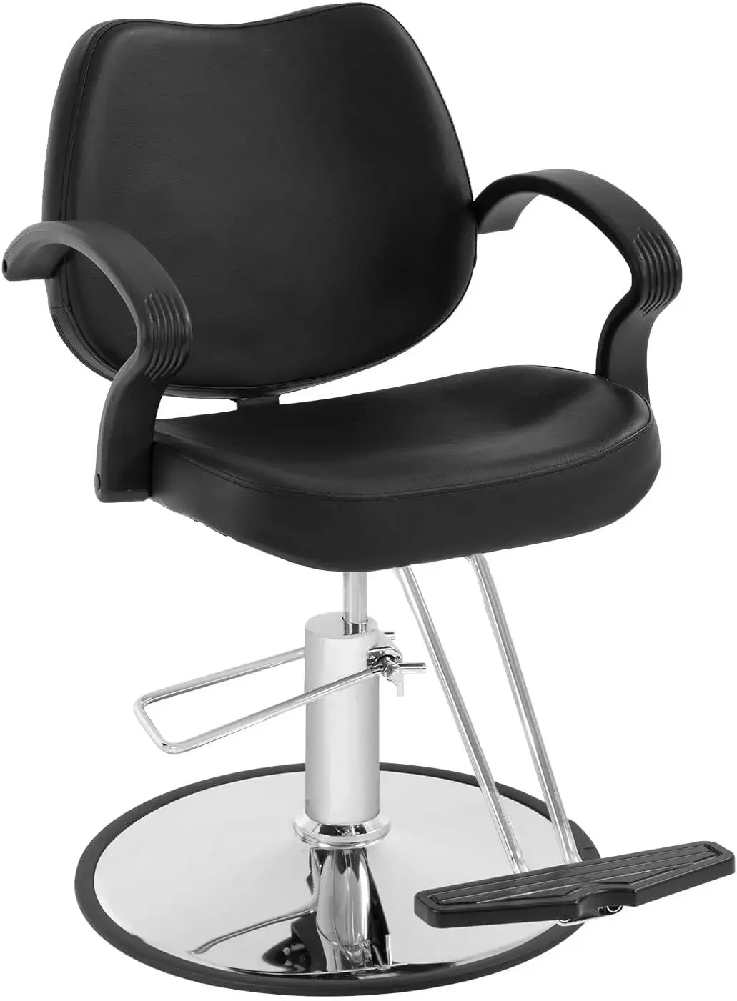 

BestMassage Barber Chair,Hair Salon Chair,Styling Chair,Heavy Duty Hydraulic Pump Haircutting Chair,360 Degree Swivel Beauty