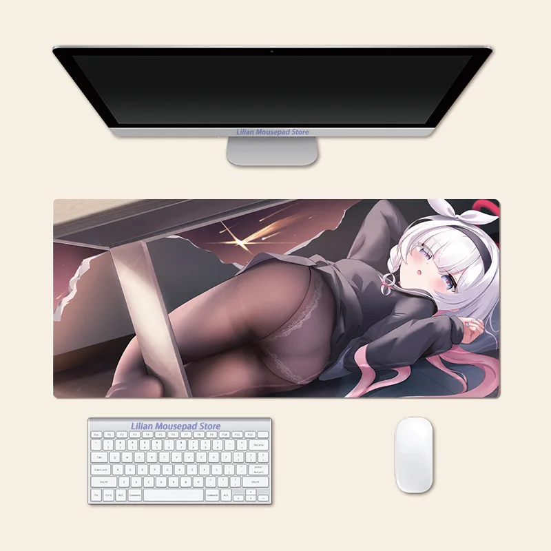 Plana Blue Archive Anime Large Mouse Pad PlayMat Office Mousepad Game Creative Desk Gaming Mat