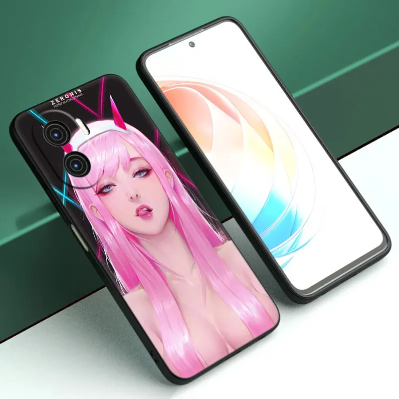 Zero Two Darling in the FranXX Cartoon Case For Huawei Nova 11 Pro 12 10 9 8 Pro 11i 8i 7i 11SE 10SE 9SE Y91 Y90 Y71 Y70 Y61 Y60