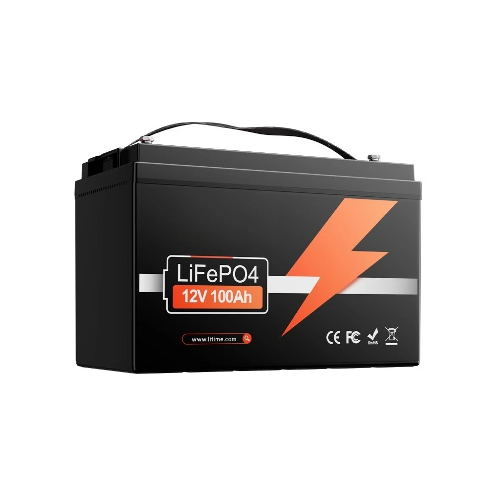 

Литиевая батарея LiFePO4 12В 100Ач, группа 31, с защитой BMS, 4000+ циклов глубокого разряда, для автодомов и путешествий, индивидуальное энергетическое решение