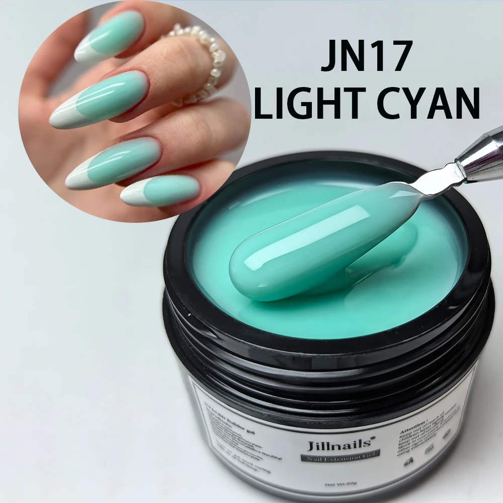 Jillnails Macaron Gel Builder Nagelgel 100g/50g LED UV Gel für Nagelverlängerung Gel-Aufbau 1 Stück/3 Stück/6 Stück/8 Stück Set