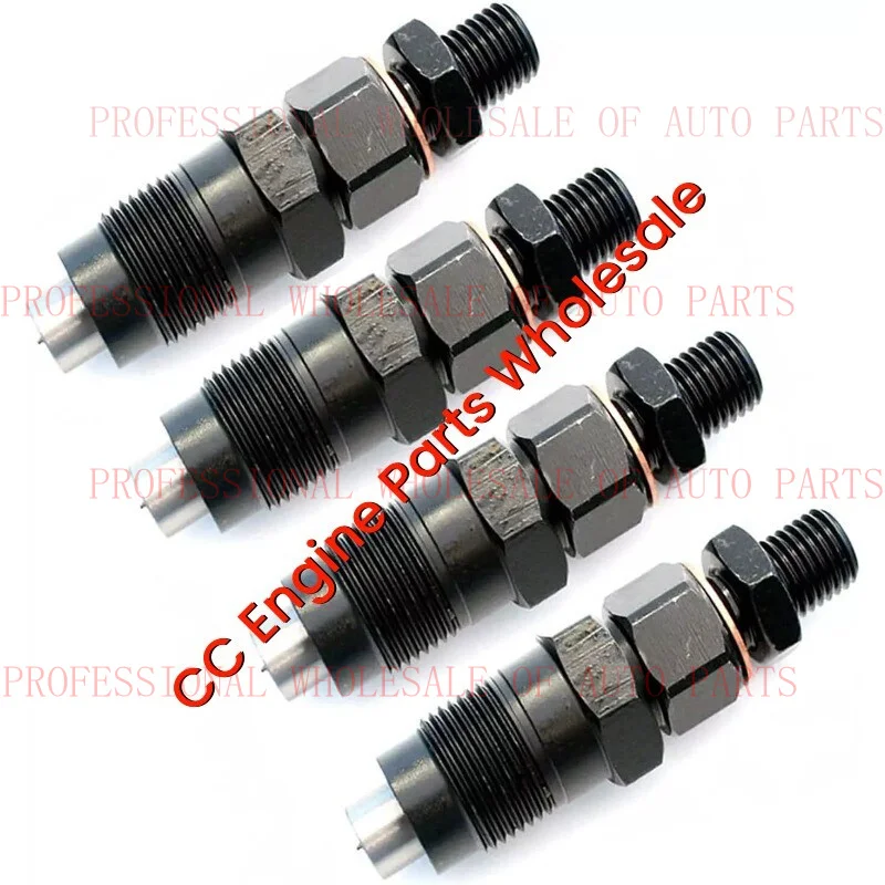 V+ 4X Diesel Fuel Injectors ME200204 For Mitsubishi Pajero Shogun 4M40 2.8TD Engine