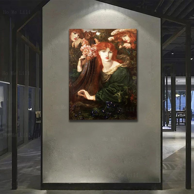 Woman Outside The Window The Day Dream Renaissance Splendor The Valois Canvas Wall Art By Ho Me Lili For Livingroom Decor