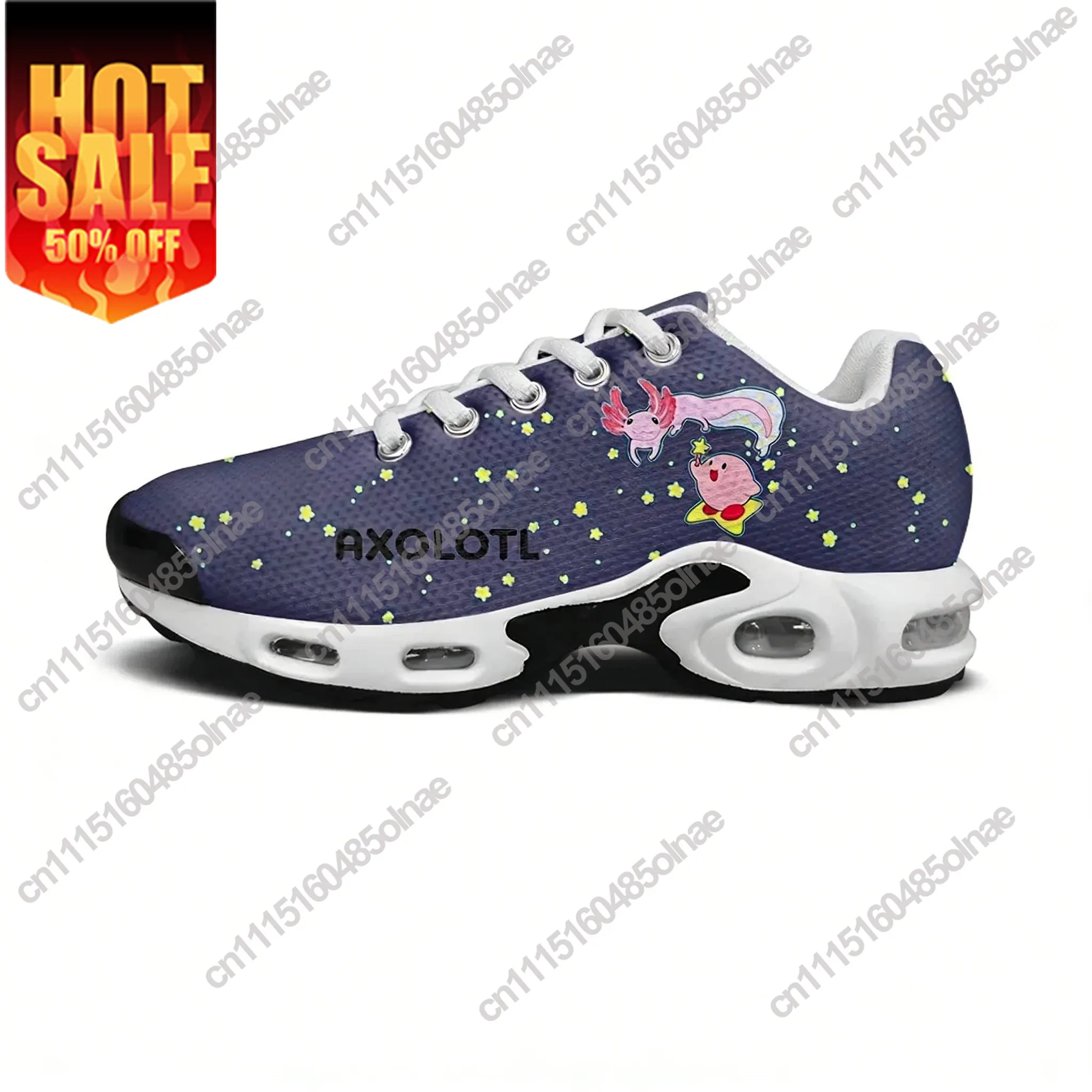 Axolotl Lightweight Sports Shoe Tailor-Made Air Cushion Personalized Fashion Sneakers Mens Womens Teenager Custom Made Shoes
