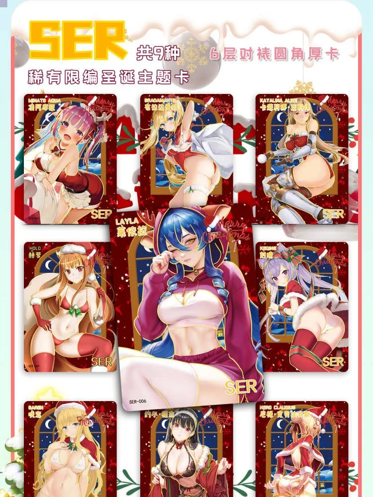 Goddess Story Senpai Goddess Haven 5 Collection Cards Waifu Booster Box ACG CCG TCG Doujin Toys And Hobby Gift