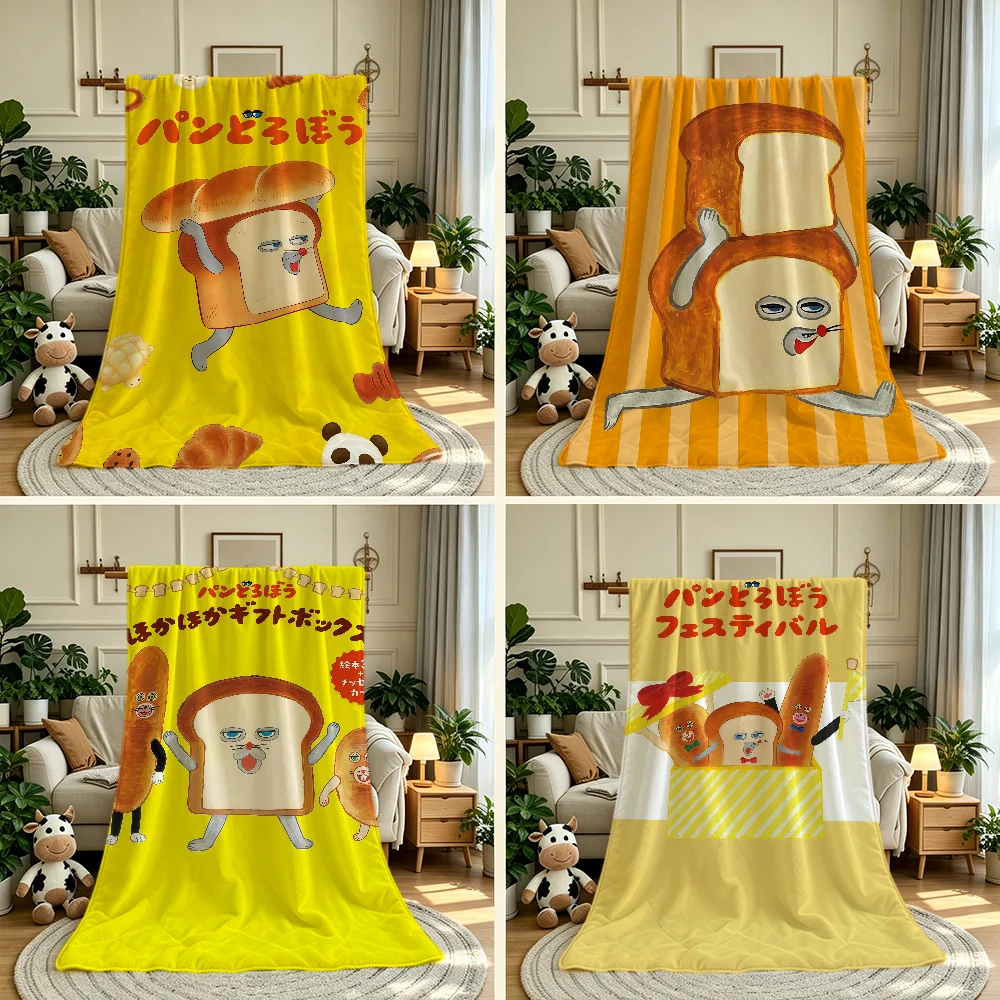 B-bread Cute T-thief Blanket Throw Super Cosy Plush Living Room Sofa Couch Childish Birthday Gifts