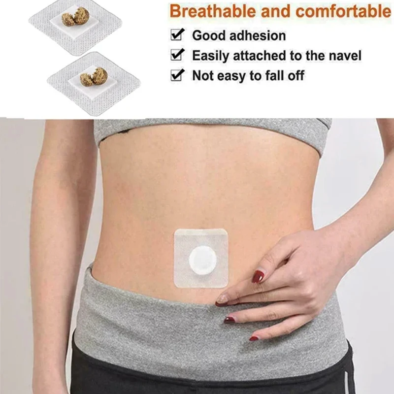 60Pcs/2Bag Body Shaping Patch Cellulite Removal Burning Fat Improve Stomach Reduce Swelling Sagging Belly Slimming Sticker
