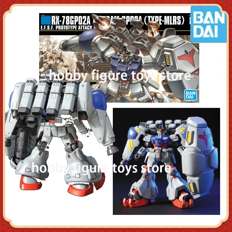 Bandai Gundam 1/144 RX-78GP02A GP02A (Type-MLRS) Physalis Mobile Suit Bonds of The Battlefield Plastic Model Kit Armor Core