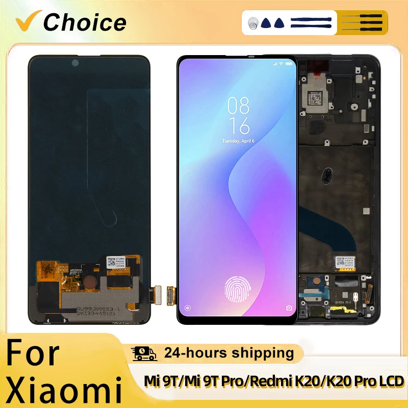 SUPERAMOLED For Xiaomi MI 9T LCD Display 9T Pro Touch Screen Digitizer For Xiaomi Redmi K20 LCD K20 Pro Display Assembly Parts